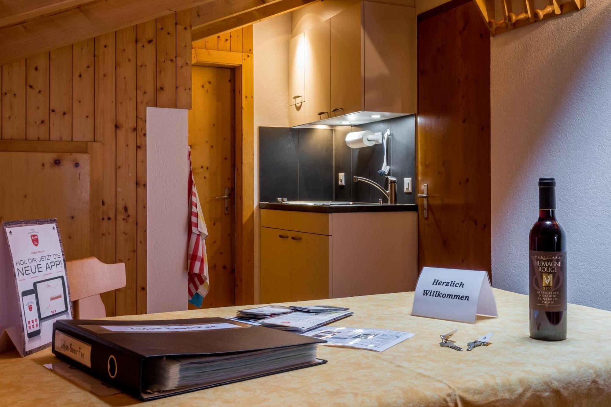 Apartamento Haus Avalanche Saas-Fee Habitación foto