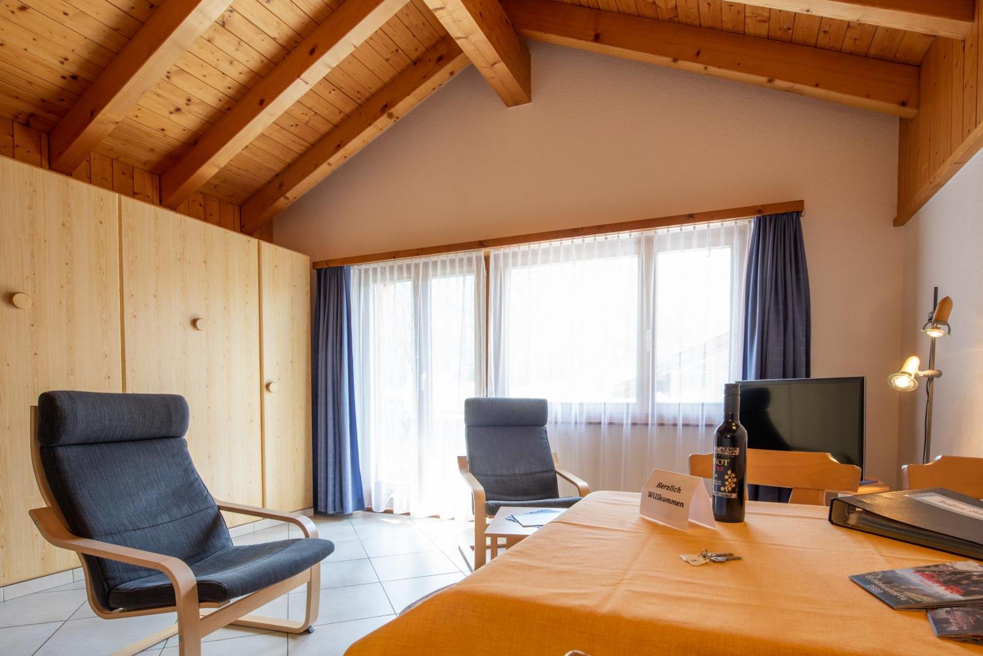 Apartamento Haus Avalanche Saas-Fee Habitación foto