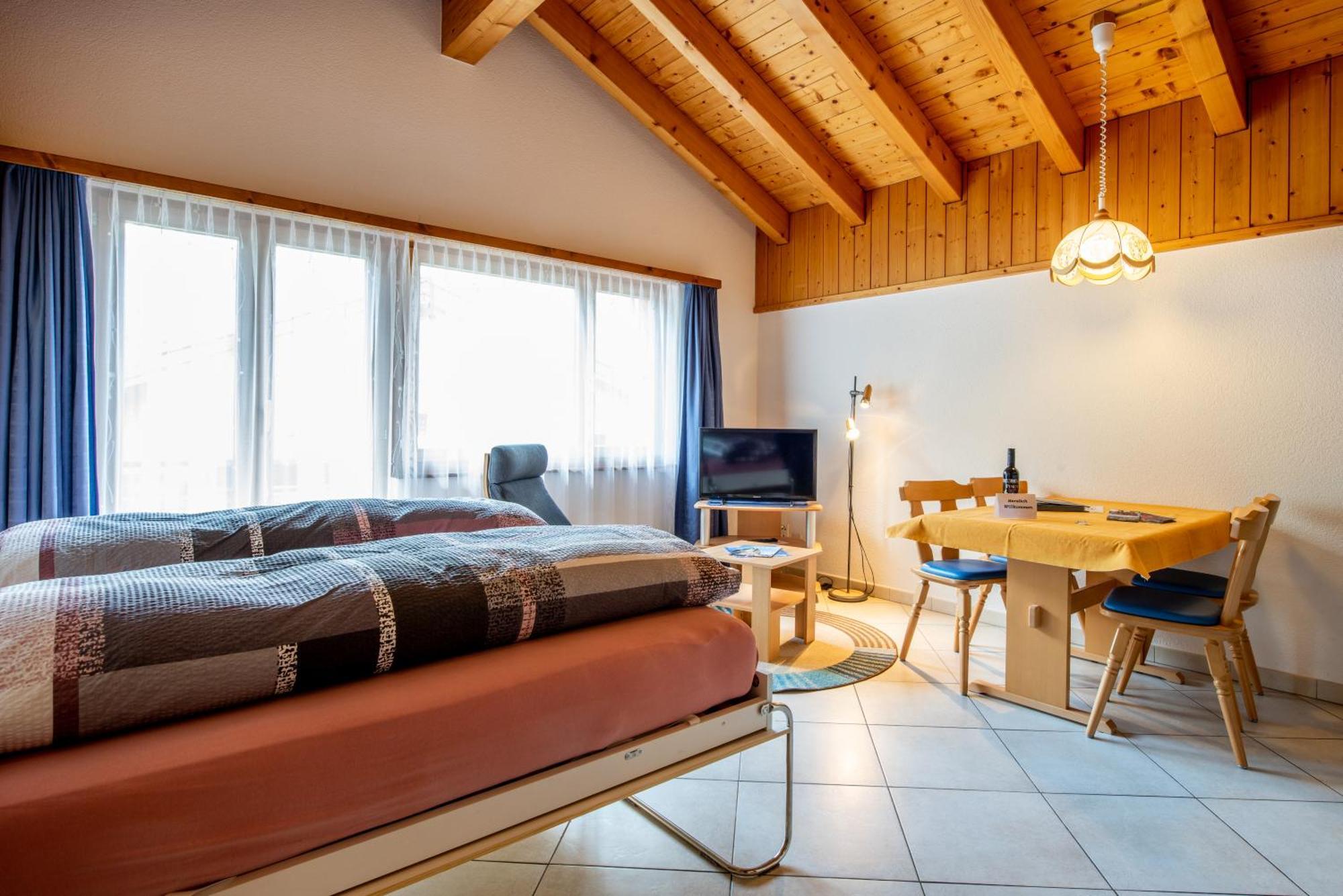 Apartamento Haus Avalanche Saas-Fee Habitación foto